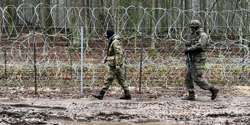 Польскую границу из Беларуси ночью снова штурмовали мигранты