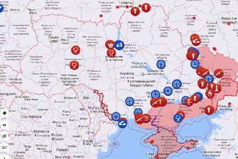 Інтерактивна карта бойових дій в Україні: де точаться бої на 14.05.2022