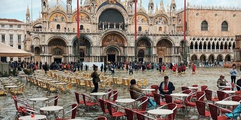 Венеція очікує нову хвилю припливу, оголошено найвищий рівень небезпеки
