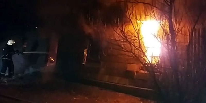 Во время пожара в Днепропетровской области погибли трое людей