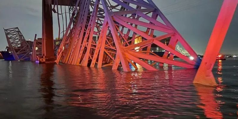 Обрушение моста в Балтироме: все подробности