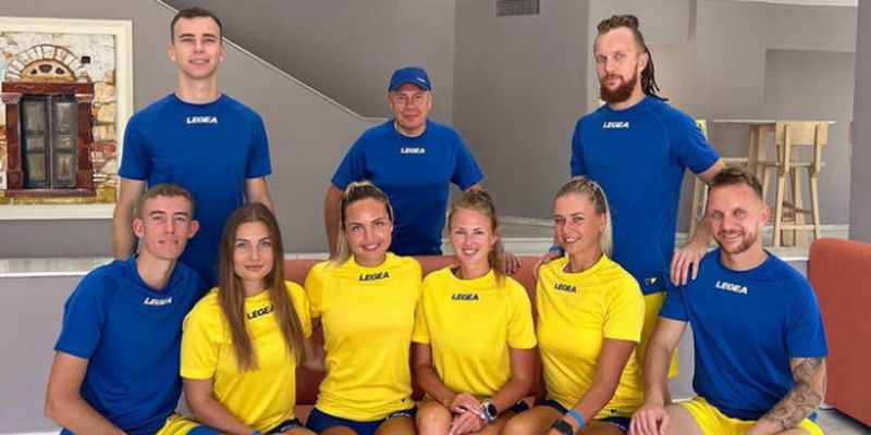 Сборная Украины по пляжному теннису впервые выступит на Евро
