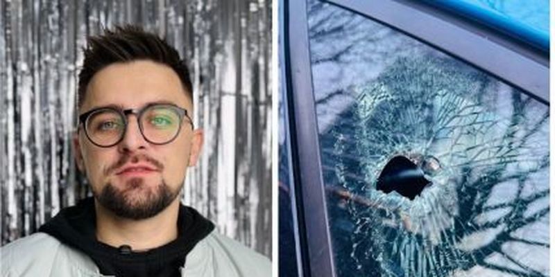 Известному украинскому певцу побили машину в Польше
