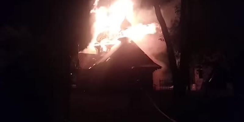 У Кривому Розі вщент згоріла церква Московського патріархату