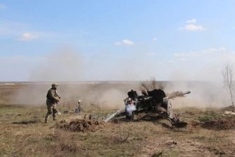Украинские военные испытывают чешские боеприпасы к пушке «Рапир»