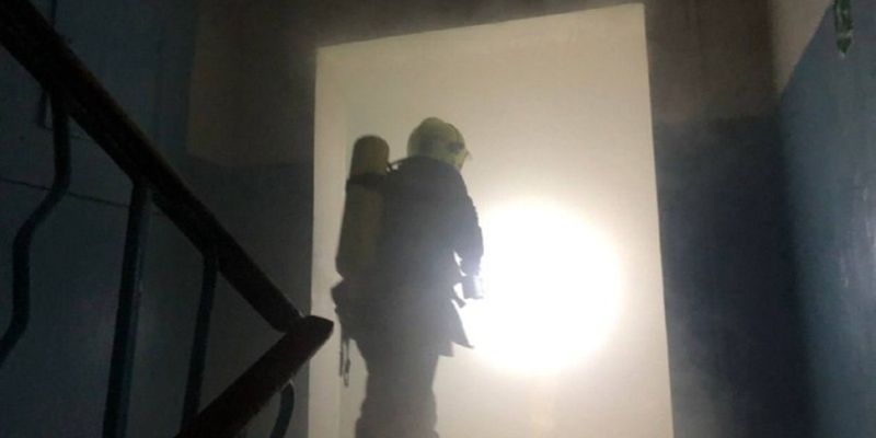 В Одессе ночью горело общежитие, пострадал студент