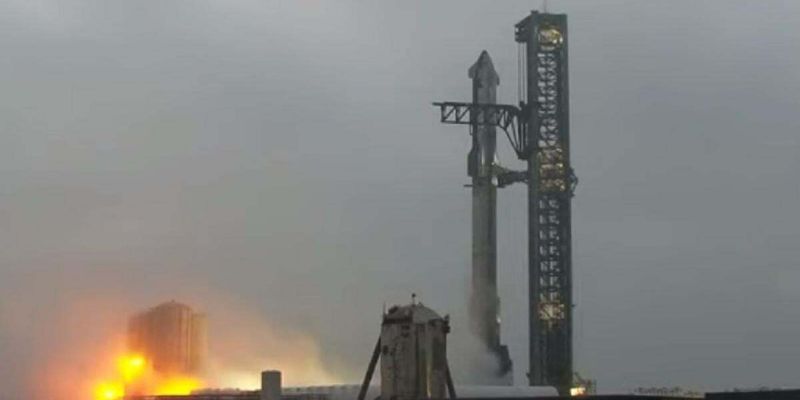 Третья попытка: компания SpaceX запустила в космос сверхтяжелую систему Starship