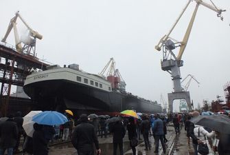 В Херсоне Smart Maritime Group спустила на воду третий танкер для компании из Нидерландов