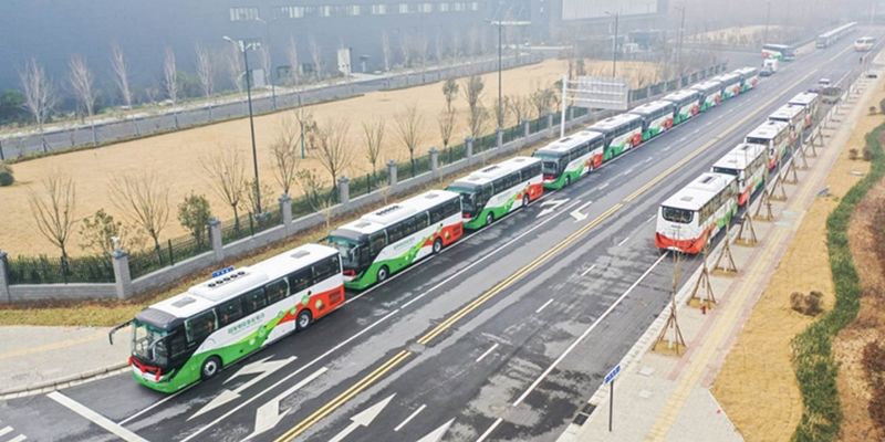 Китай закупил сотни автобусов с необычным ГБО: они будут обслуживать Олимпиаду-2022