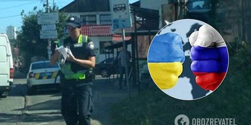 Штраф за украинский язык: под Киевом разгорелся громкий скандал с копом