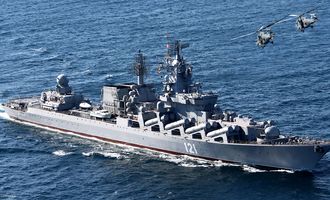 С крейсера "Москва" спаслось 58 из 510 членов экипажа, - экс-депутат Госдумы