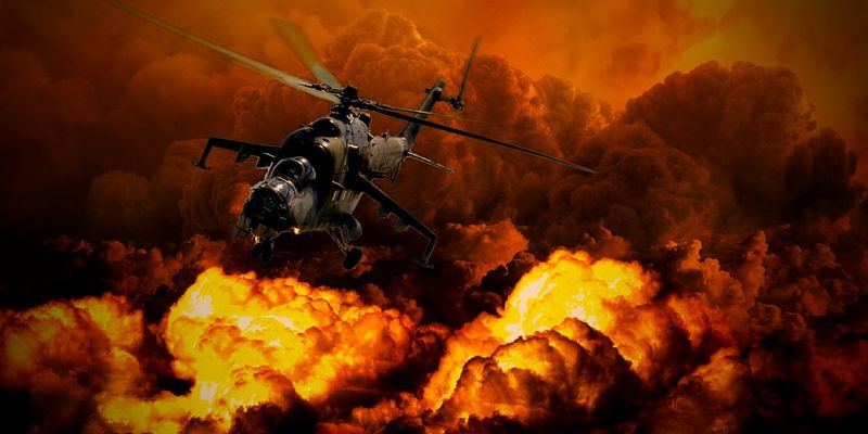 Трагедия в небе: разбился военный вертолет с людьми 