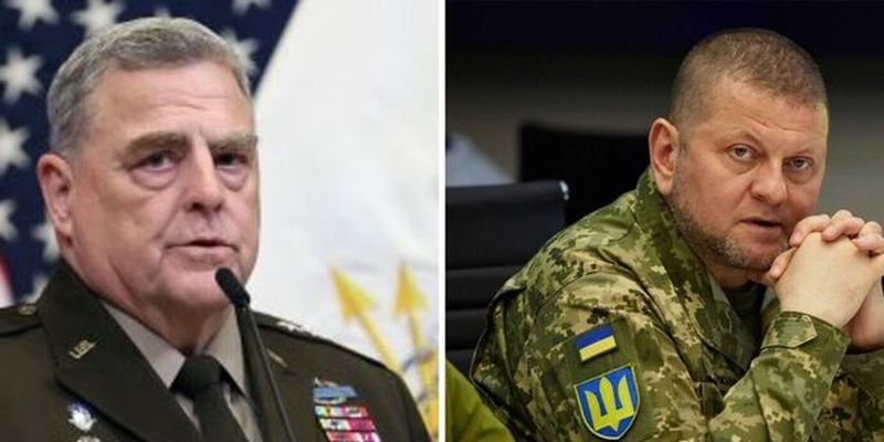 Залужный и генерал Милли обсудили, как быстрее всего принять на вооружение ВСУ новые образцы военной техники