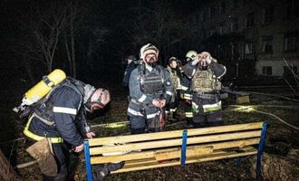 Взрывы в Харькове в ночь на 23 марта: пострадали спасатель и полицейский
