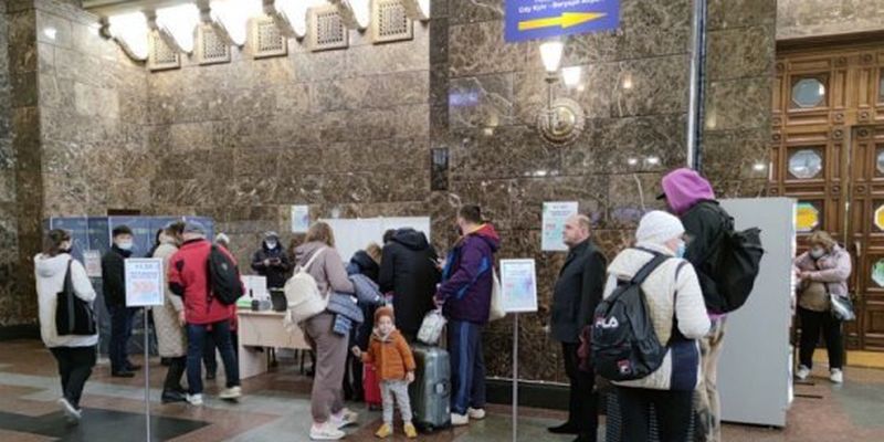 Результат за 15 хв: на залізничному вокзалі Києва можна зробити Covid-тест