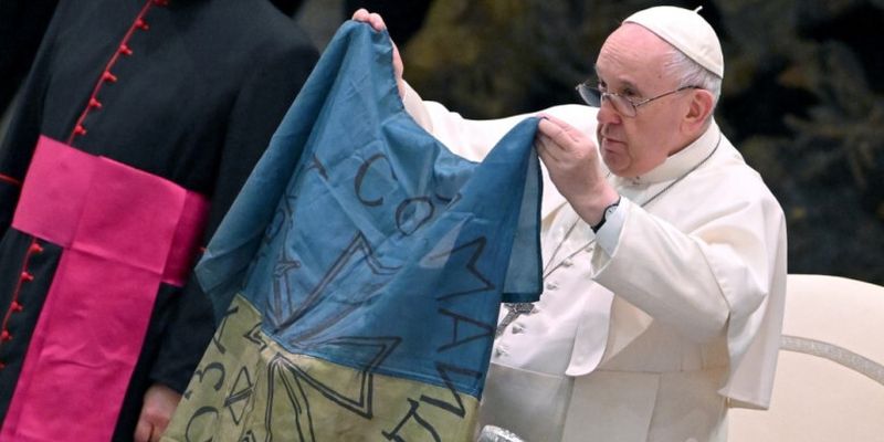 Папа Римский Франциск назвал войну рф в Украине геноцидом украинского народа