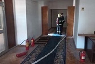 В Кишиневе горело здание правительства