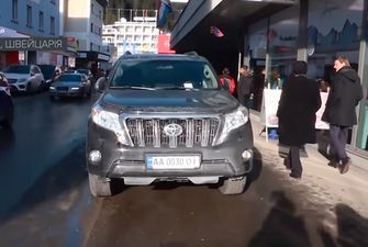 Українцю в Давосі виписали чималий штраф за паркування на тротуарі