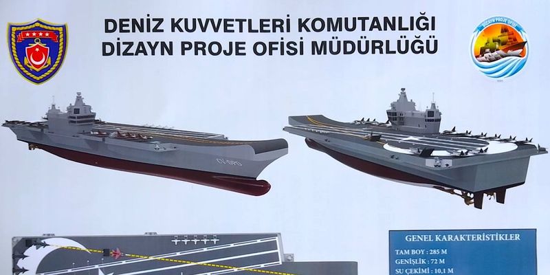 Почти как Queen Elizabeth: Турция представила концепт своего нового авианосца