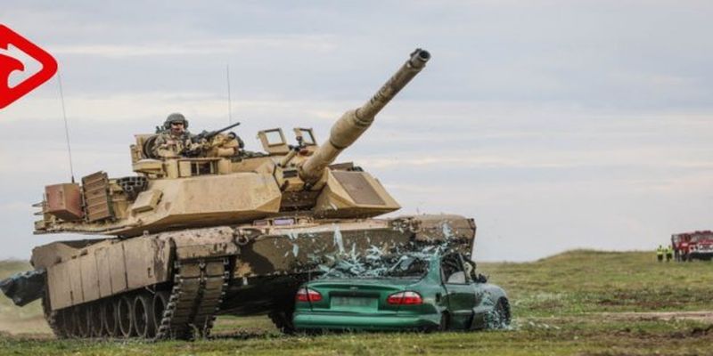 Битва российского и американского танков