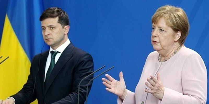 Меркель вслед за Путиным поговорила с Зеленским