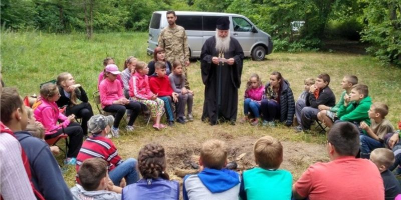 Детские православные лагеря УПЦ примут тысячи детей со всей Украины