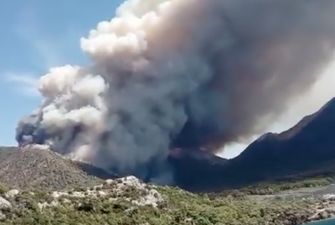 На турецком курорте Мармарис вспыхнул масштабный лесной пожар
