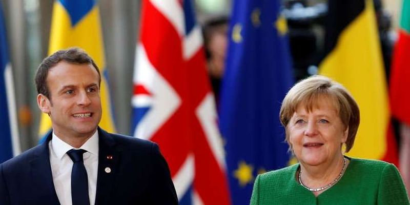 Меркель і Макрон позитивно оцінили можливість укладення угоди про Brexit
