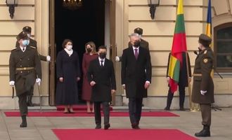 В Киеве проходит встреча президентов Украины и Литвы