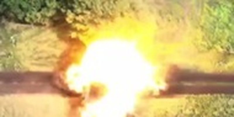 ВСУ показали феерическое уничтожение танка врага
