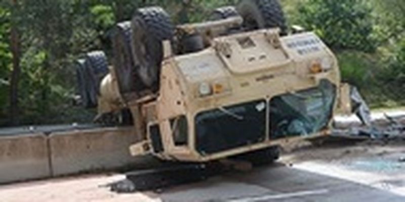 В Польше автомобиль с американскими военными попал в ДТП: есть пострадавшие