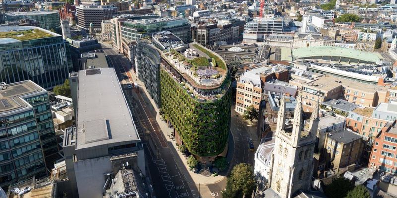 У Лондоні зведуть 11-поверхівку з найбільшою "зеленою стіною" в Європі