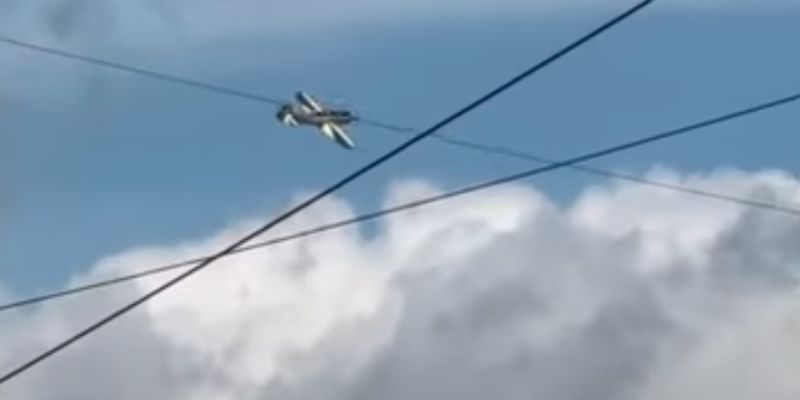 В Одесской области советский самолет Як-52 сбил российский дрон "Орлан"