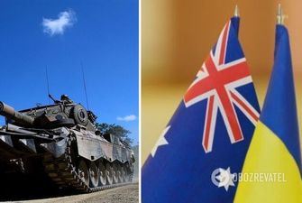 В Австралии раритетный танк Leopard разрисовал Z-свастикой и пророссийскими лозунгами. Фото