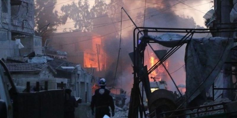 Во время бомбардировок в Сирии погибли шестеро мирных жителей