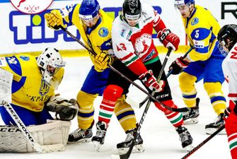 Сборная Украины по хоккею не устояла перед хозяевами турнира в Венгрии