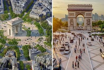 Париж планирует превратить Champs Elysees в огромный сад протяженностью 1,6 км