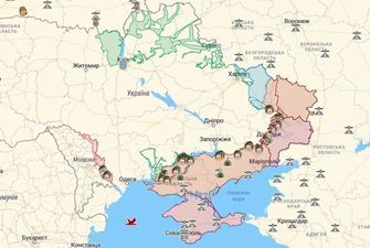 Онлайн-карта боевых действий в Украине: где идут бои на 27.09.2022