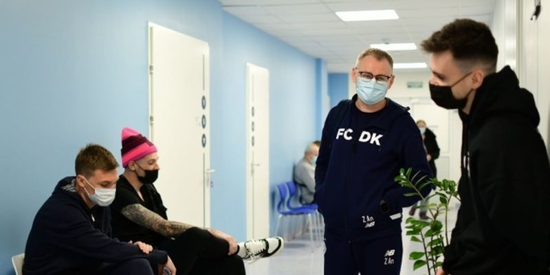 Динамовцы прошли тестирование на COVID-19 после возвращения из отпуска
