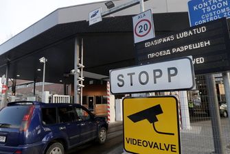 На российско-эстонской границе выстроилась очередь из желающих покинуть страну