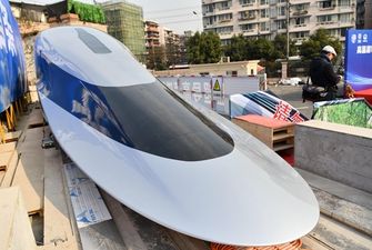 В Китае испытали поезд на магнитной подушке