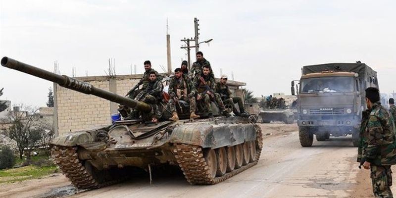 Режим Асада перебрасывает артустановки и танки в Алеппо после заявлений Турции