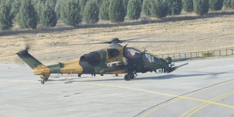 В Турции прошли первые испытания нового вертолета ATAK FAZ-2