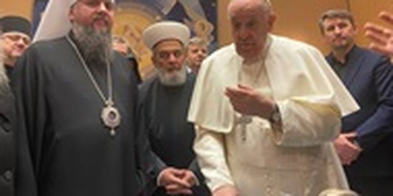 Папа Римський зустрівся із главами церков України