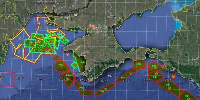 Росія заблокувала усі морські та повітряні підходи до Криму