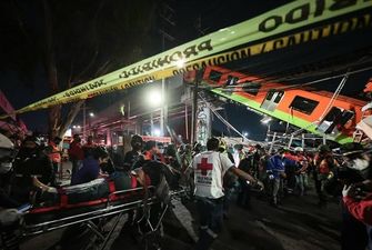 Семьям погибших при крушении поезда метро в Мехико выплатят компенсацию