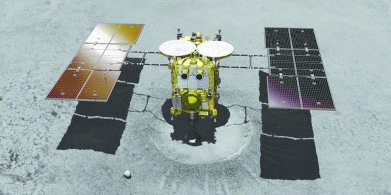 Японский зонд подтвердил, что на астероиде Рюгу есть вода