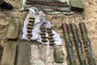 В Луганской области найден тайник с боеприпасами, сделанный участником НВФ