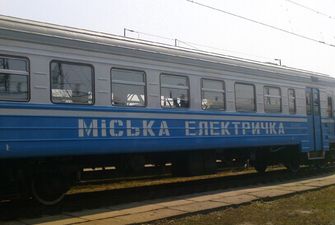 В Киеве отменили семь рейсов городской электрички