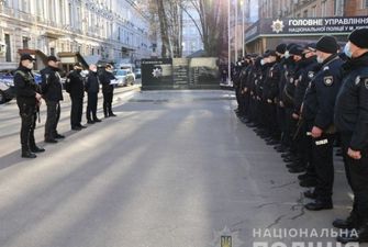 В зону ООС отправился сводный отряд киевских полицейских